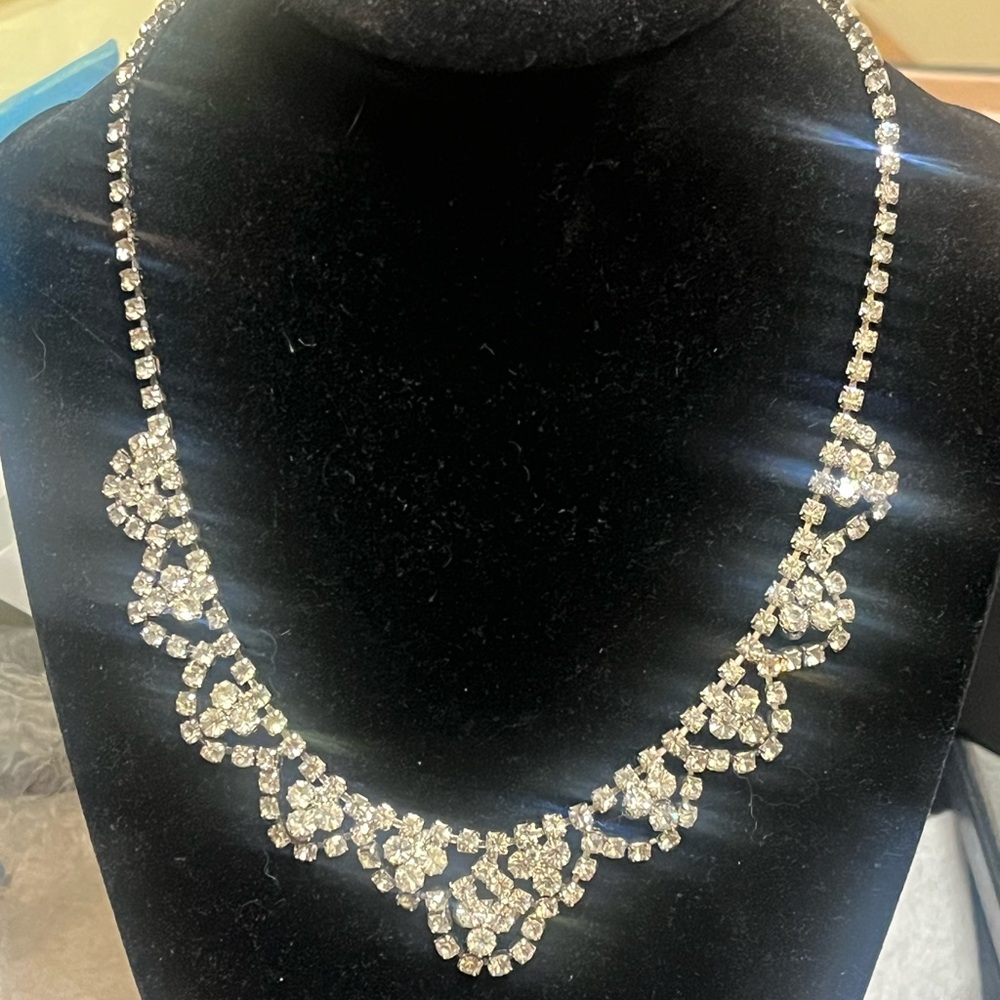 Eisenberg Ice Rhinestones Necklace